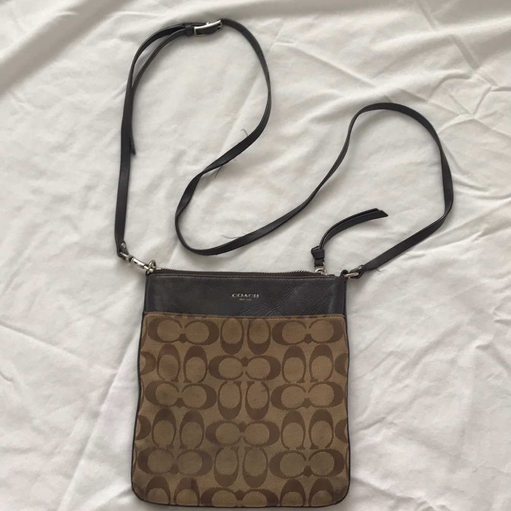 Coach Monogram Swingpack Crossbody